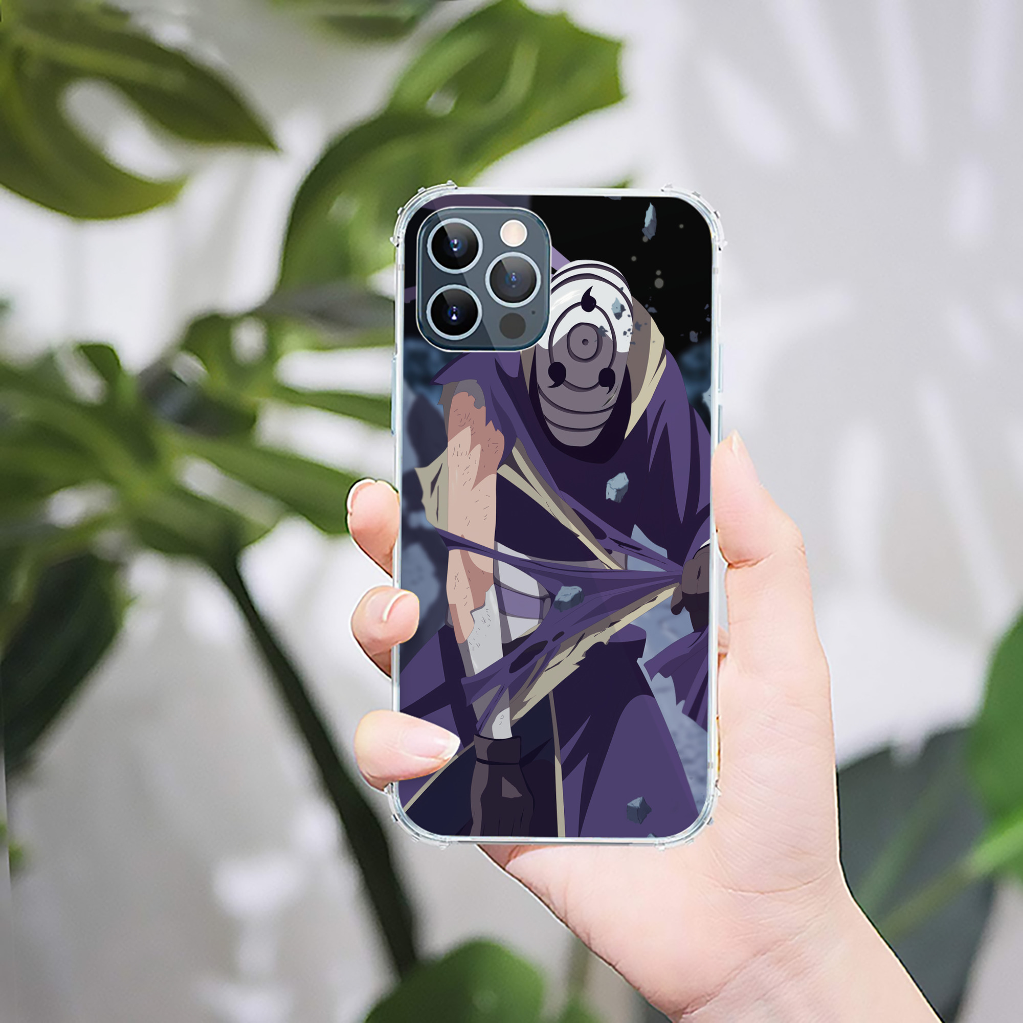 （画像用） NARUTO -ナルト- NARUTO -ナルト- 疾風伝 【iPhone 12シリーズ対応】透明スマホケース（クリアソフトケース）